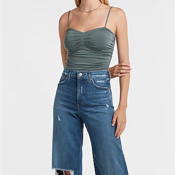 Express Black Body Contour Swimsuit - Picture 5 of 5